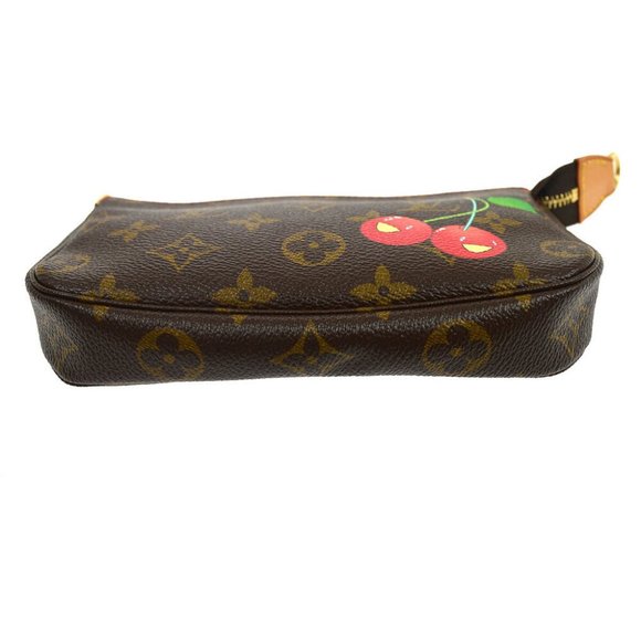 Authentic LOUIS VUITTON POCHETTE ACCESSOIRES HAND BAG - Picture 3 of 9